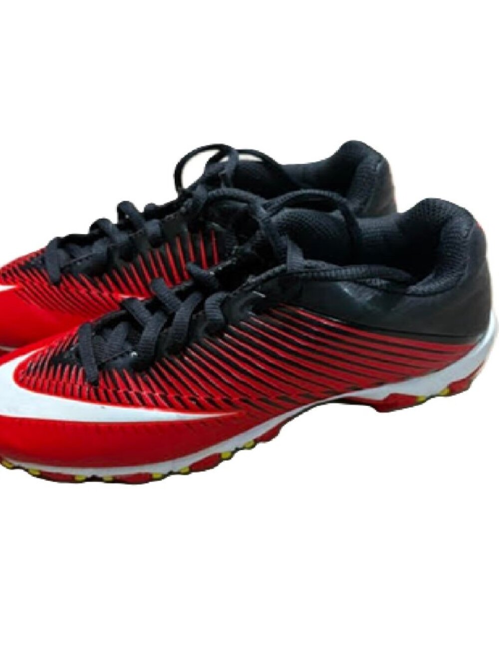 Nike Vapor Fastflex Youth Football Cleat Red 1Y-BM1 - Picture 2 of 10